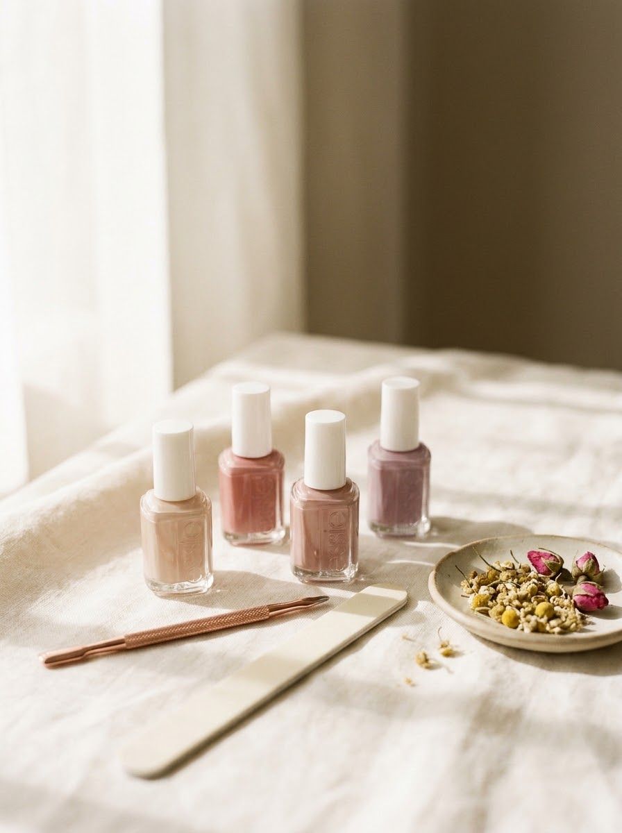 Esmaltes en tonos nude para manicure